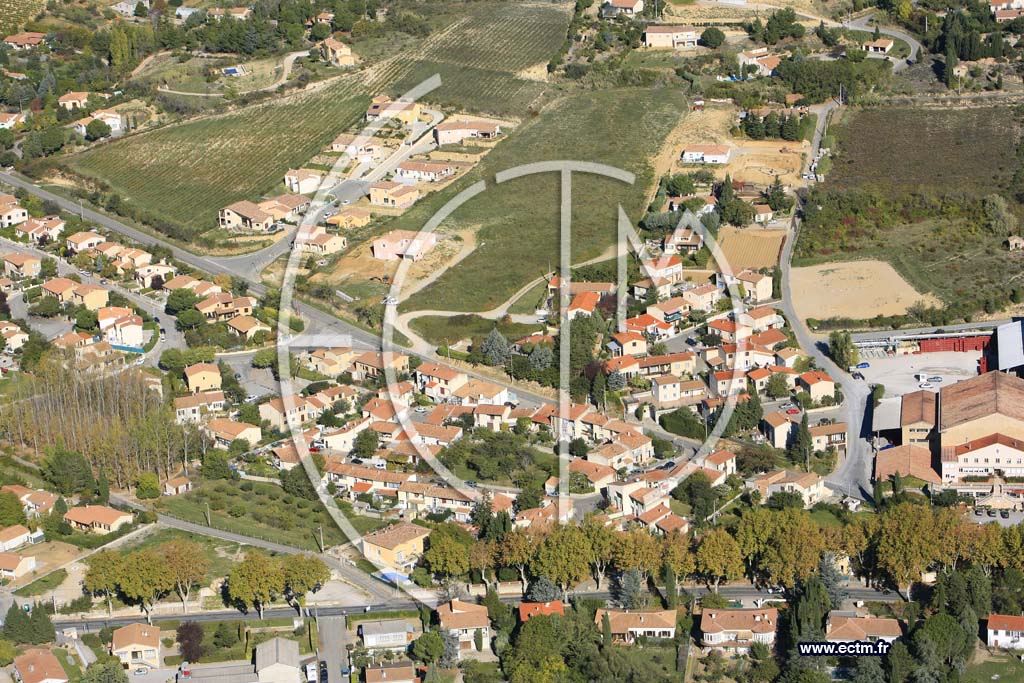 Photo arienne de Limoux