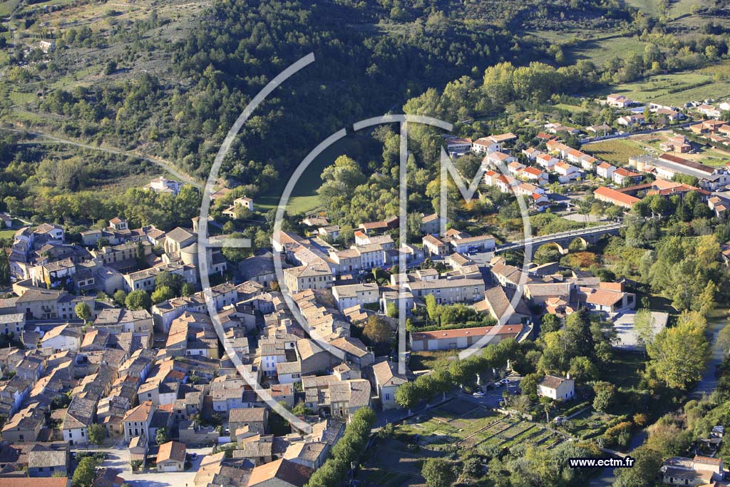 Photo arienne de Saint Hilaire