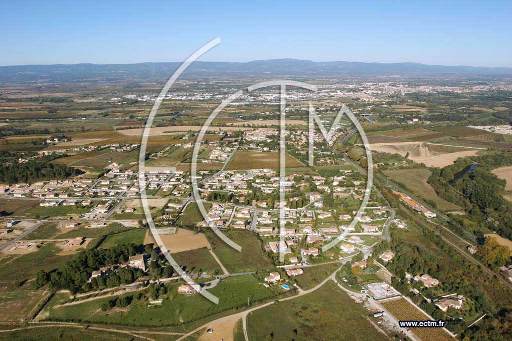 Photo arienne de Villalbe