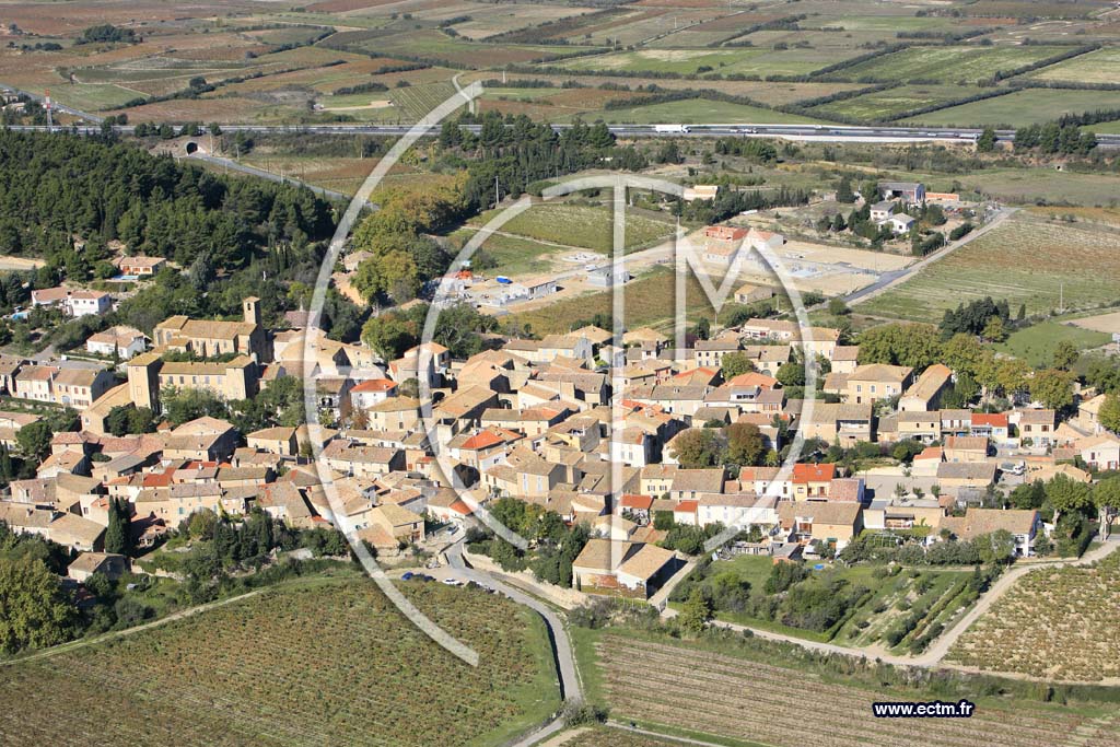 Photo arienne de Fontcouverte