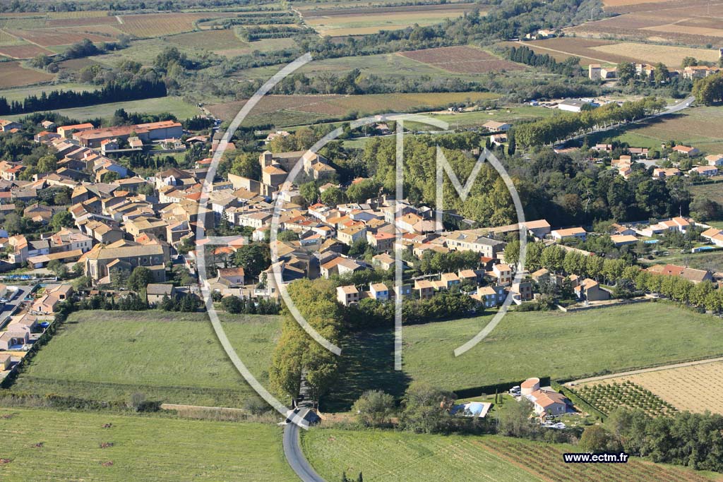 Photo arienne de Luc sur Orbieu
