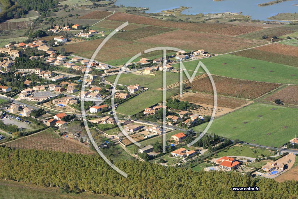 Photo arienne de Argens Minervois