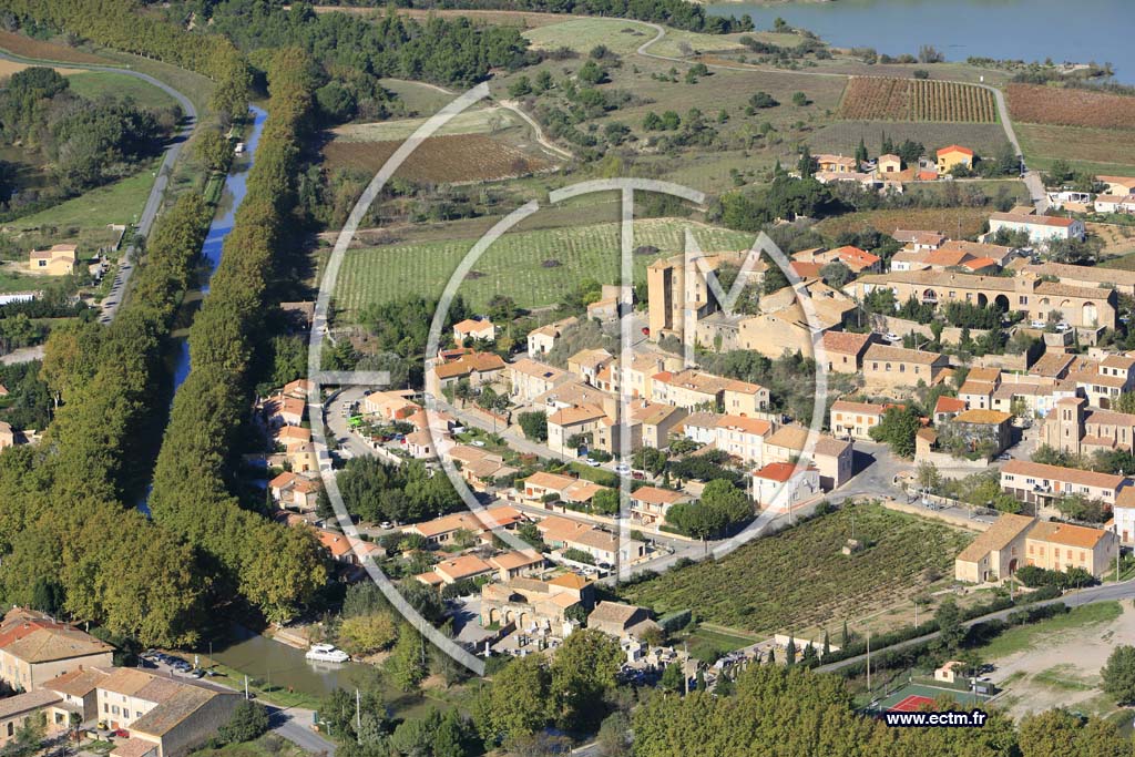 Photo arienne de Argens Minervois