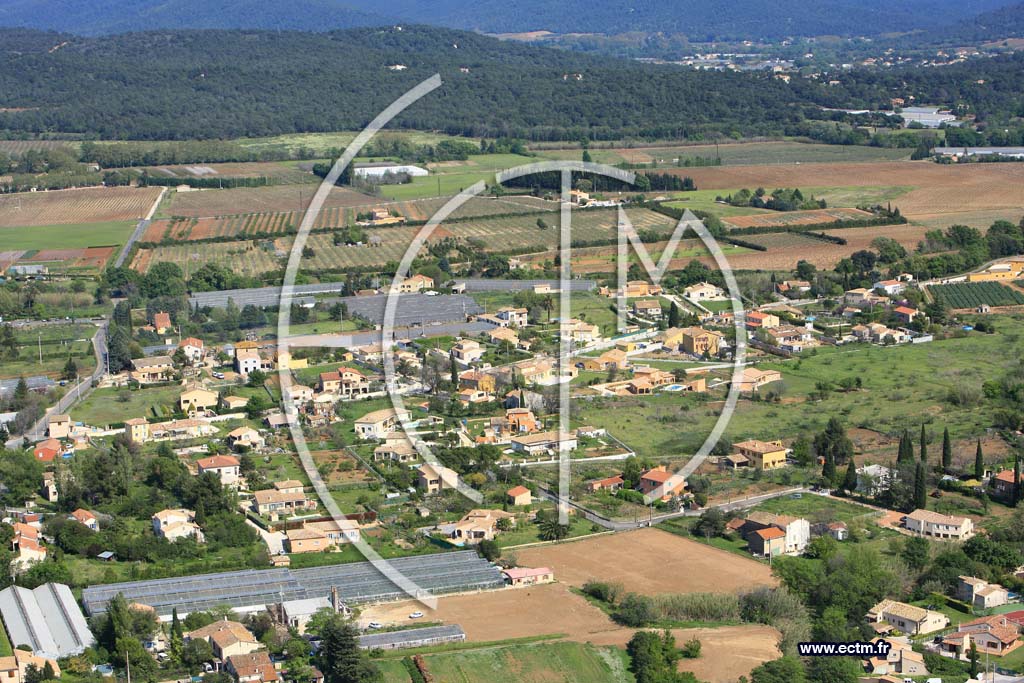 Photo arienne de La Farlede