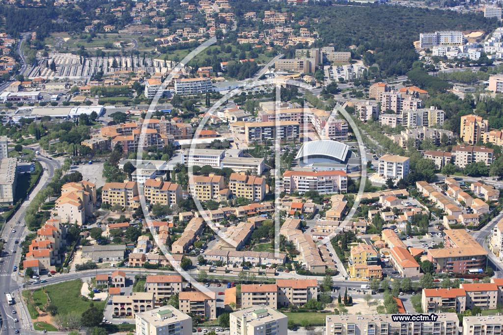 Photo arienne de La Garde
