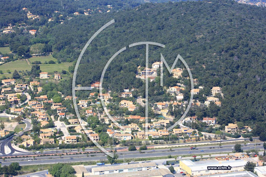 Photo arienne de La Valette du Var