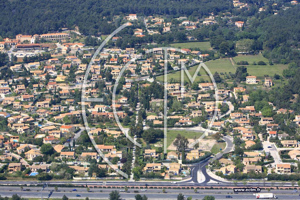 Photo arienne de La Valette du Var
