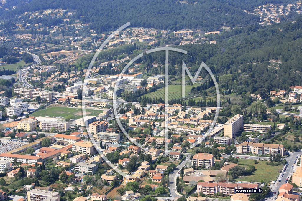Photo arienne de La Valette du Var