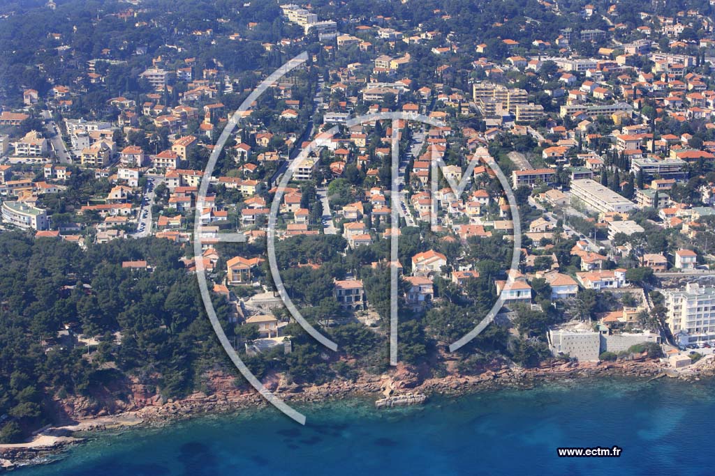 Photo arienne de Sanary sur Mer