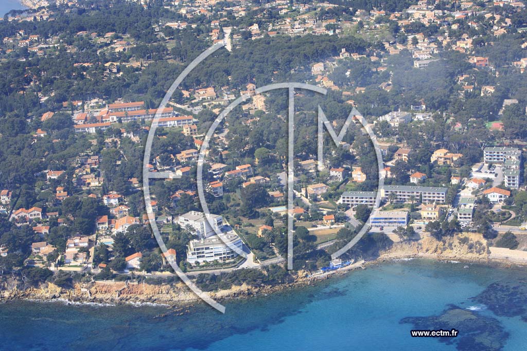 Photo arienne de Sanary sur Mer