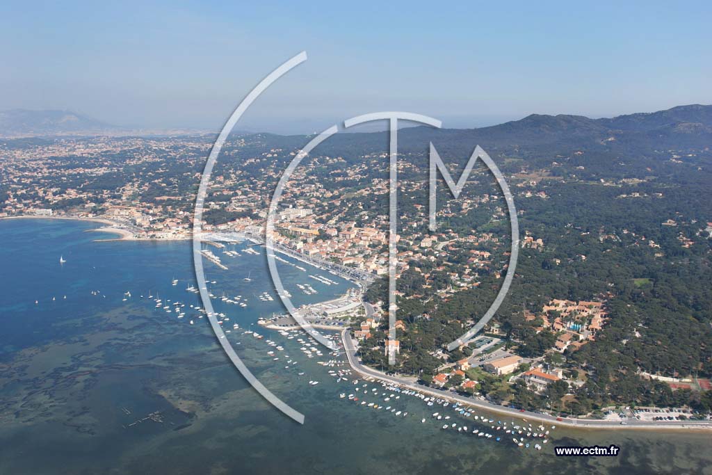 Photo arienne de Six Fours les Plages