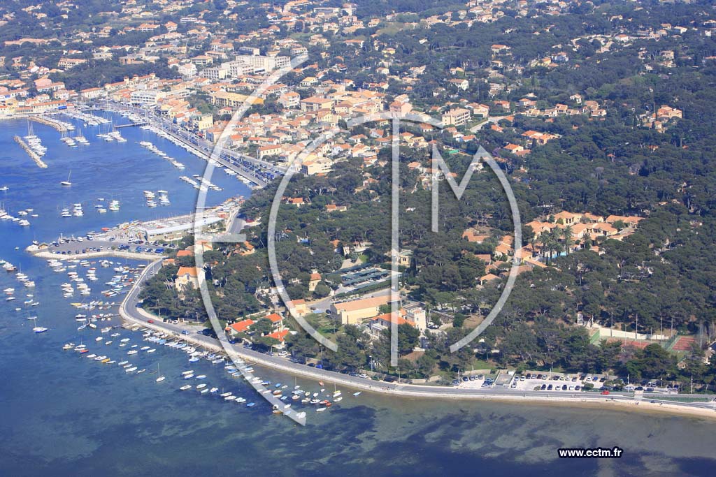 Photo arienne de Six Fours les Plages