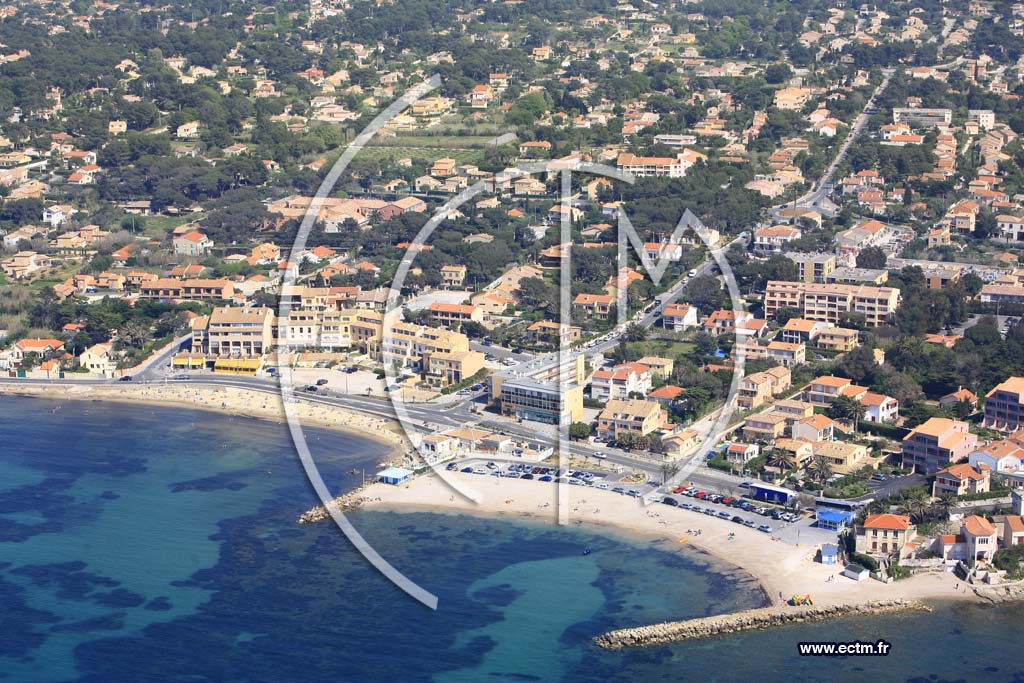 Photo arienne de Six Fours les Plages