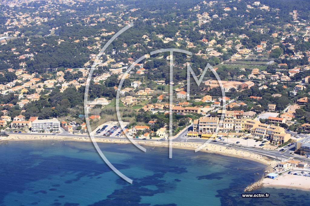 Photo arienne de Six Fours les Plages