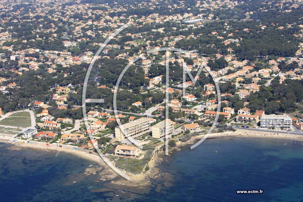 Photo arienne de Six Fours les Plages