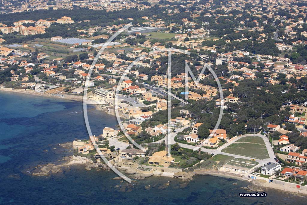 Photo arienne de Six Fours les Plages