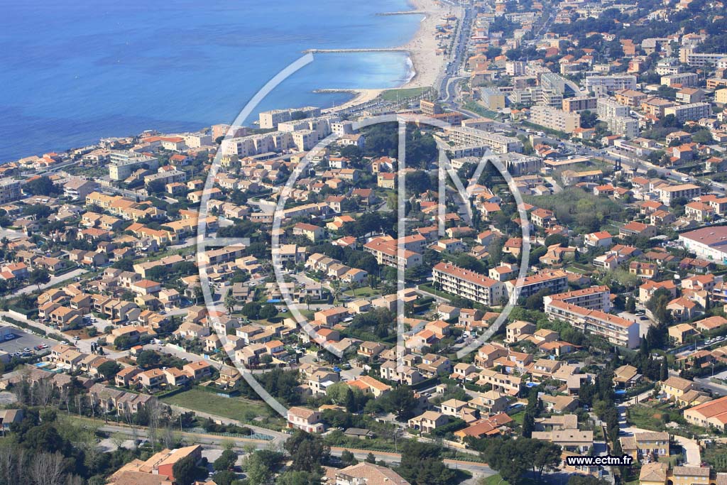 Photo arienne de Six Fours les Plages