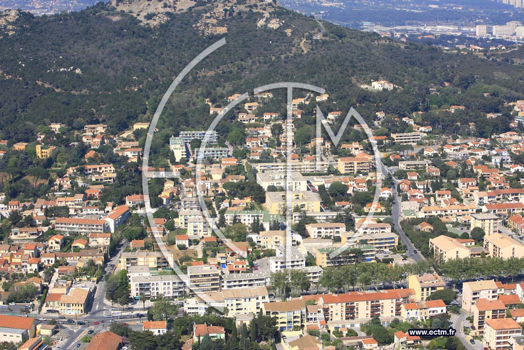 Photo arienne de Six Fours les Plages