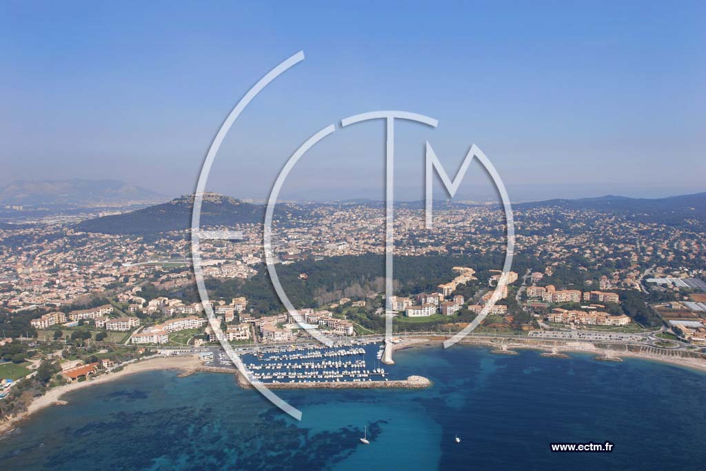 Photo arienne de Six Fours les Plages