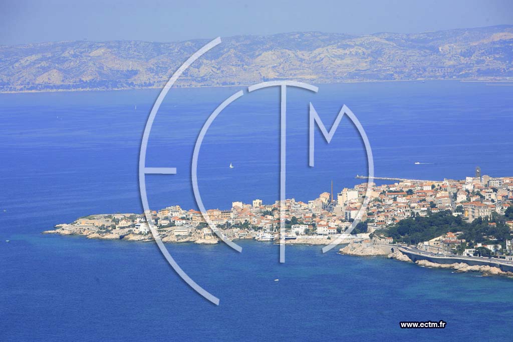 Photo arienne de Marseille 7e - La Pointe d Endoume