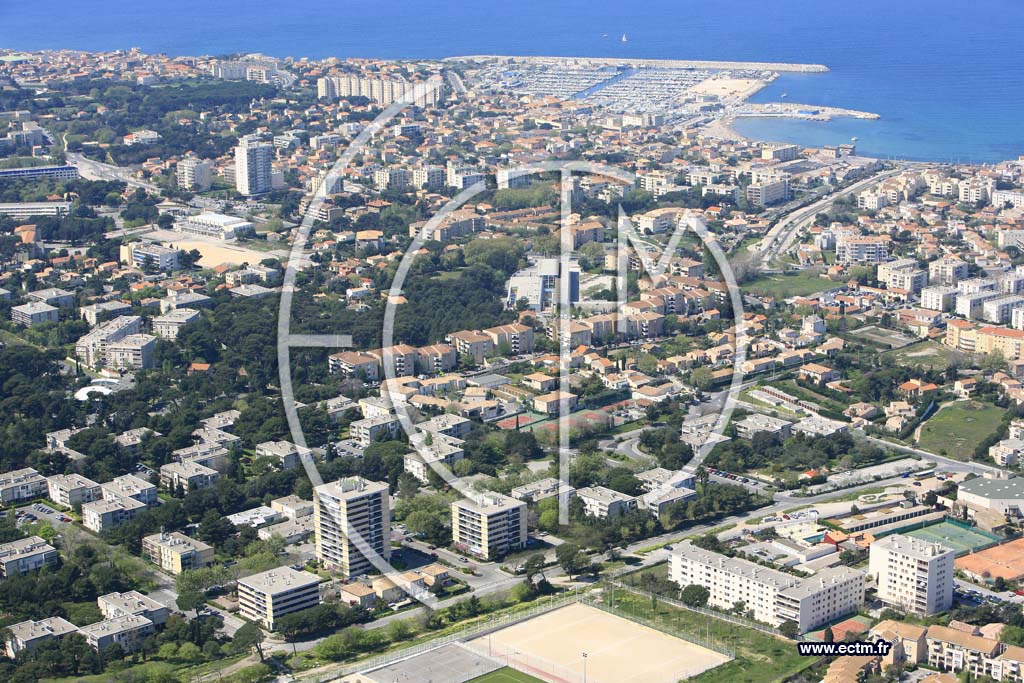 Photo arienne de Marseille 8e - la Pointe Rouge