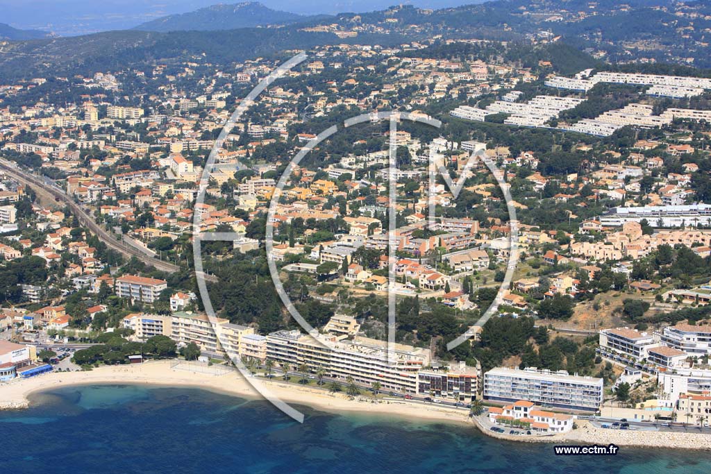 Photo arienne de Bandol