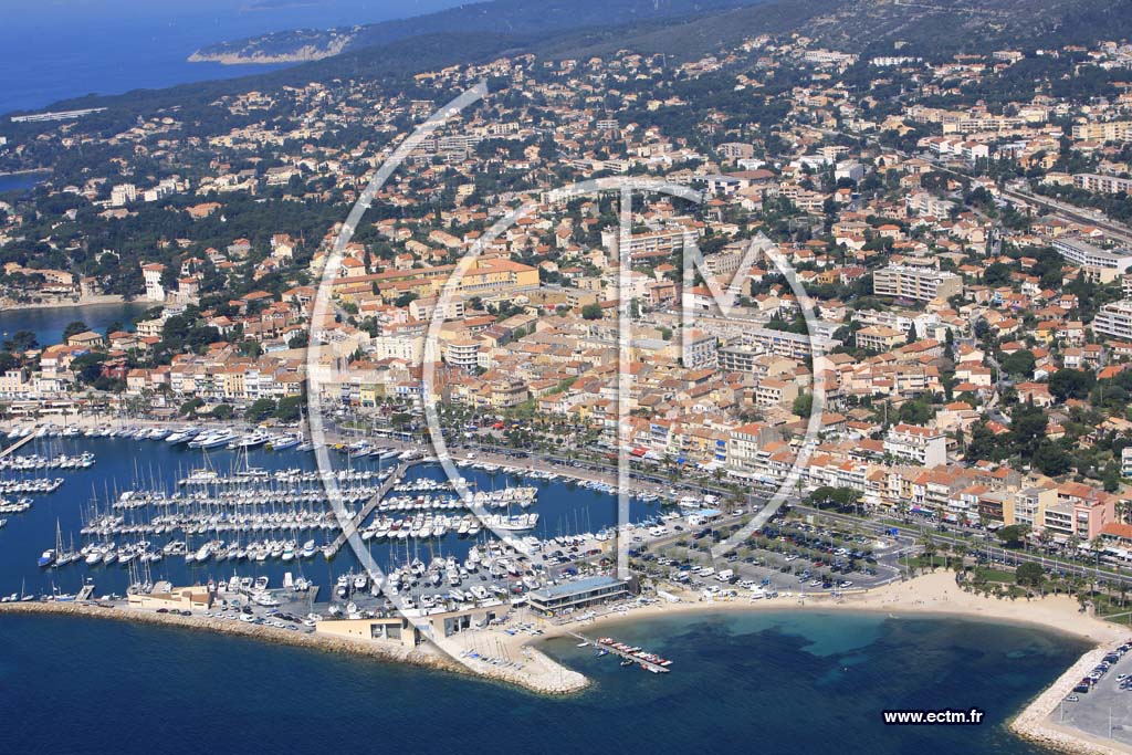 Photo arienne de Bandol