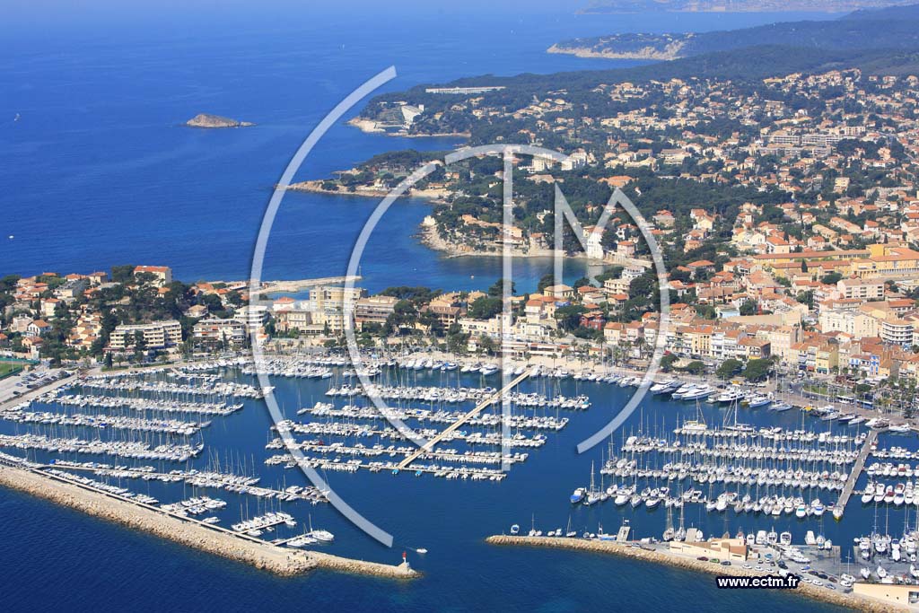 Photo arienne de Bandol