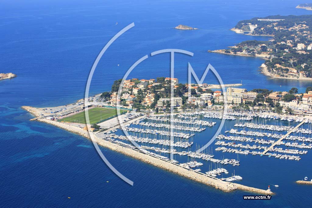 Photo arienne de Bandol