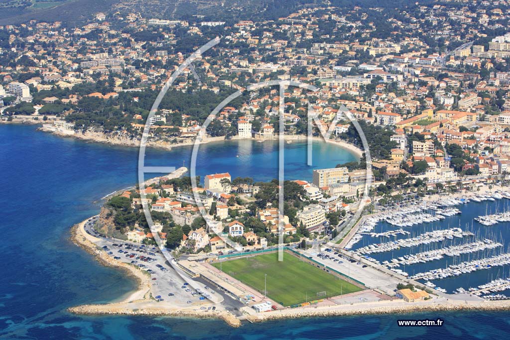 Photo arienne de Bandol