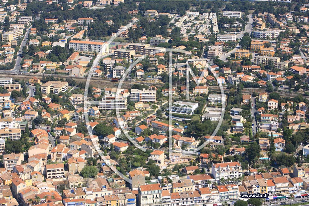 Photo arienne de Bandol