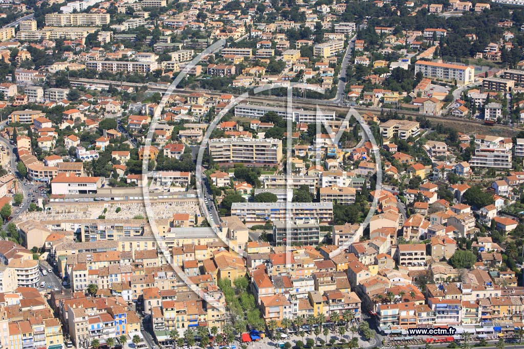 Photo arienne de Bandol