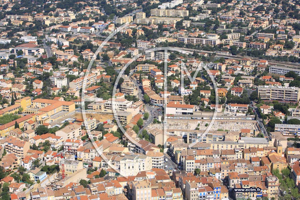 Photo arienne de Bandol