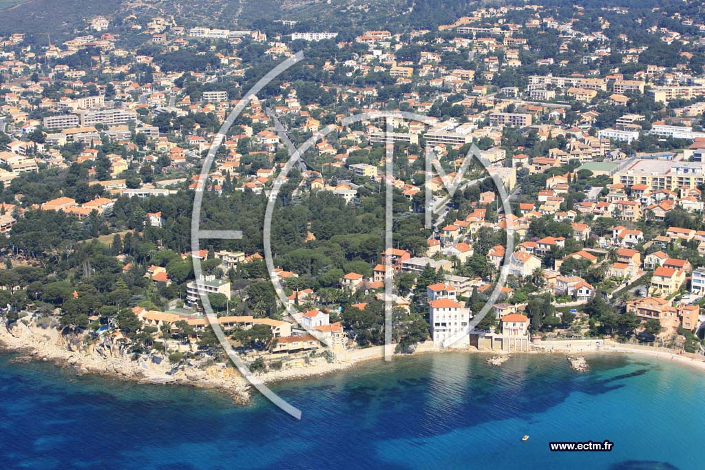 Photo arienne de Bandol