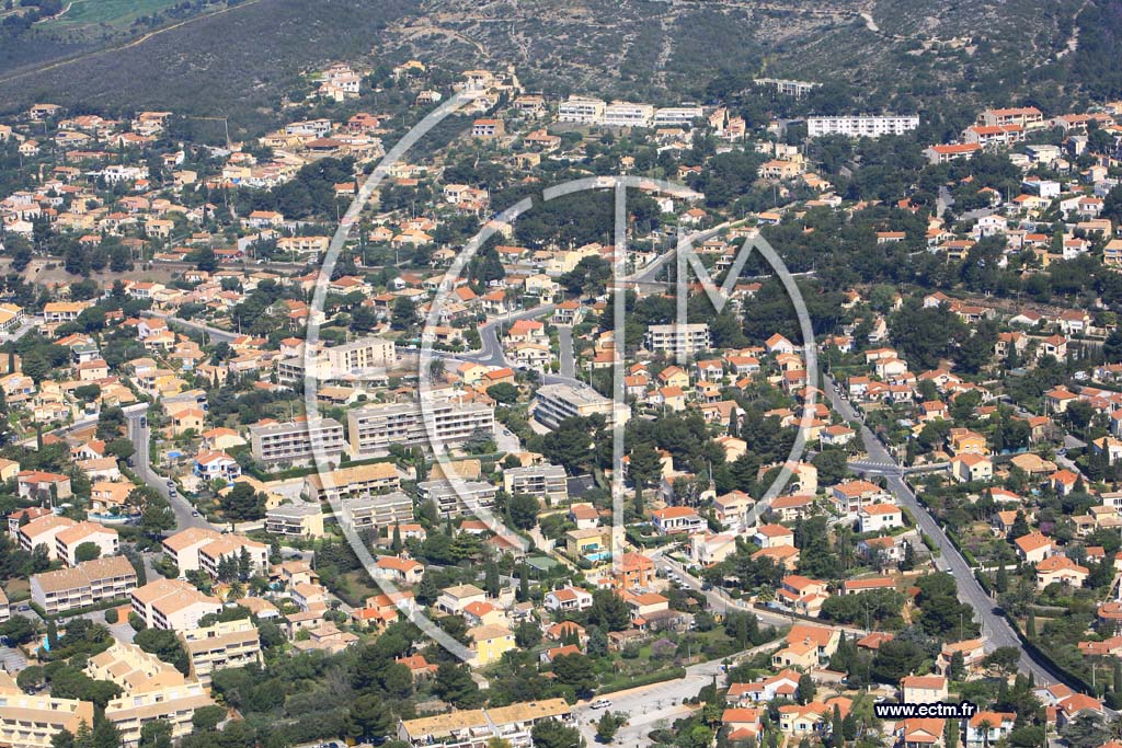 Photo arienne de Bandol
