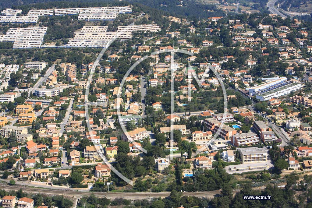 Photo arienne de Bandol