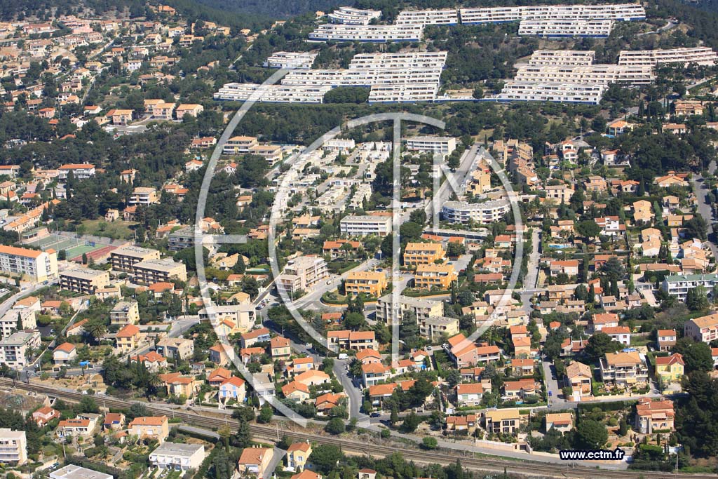 Photo arienne de Bandol