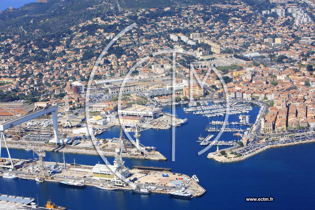 Photo arienne de La Ciotat