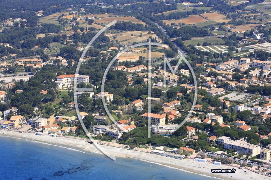 Photo arienne de Saint Cyr sur Mer