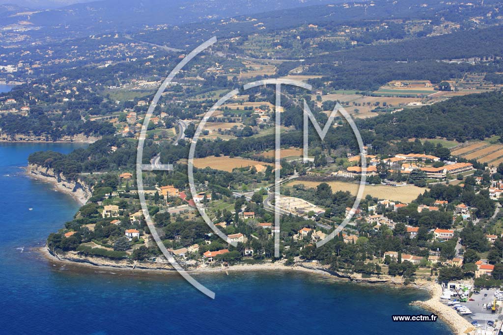 Photo arienne de Saint Cyr sur Mer