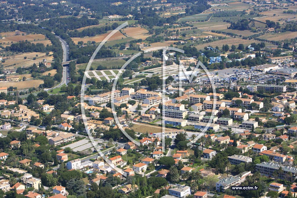 Photo arienne de Saint Cyr sur Mer