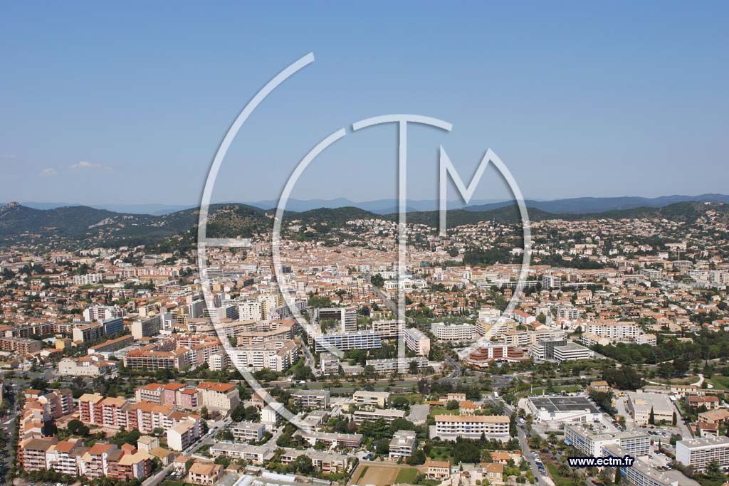 Photo arienne de Hyeres