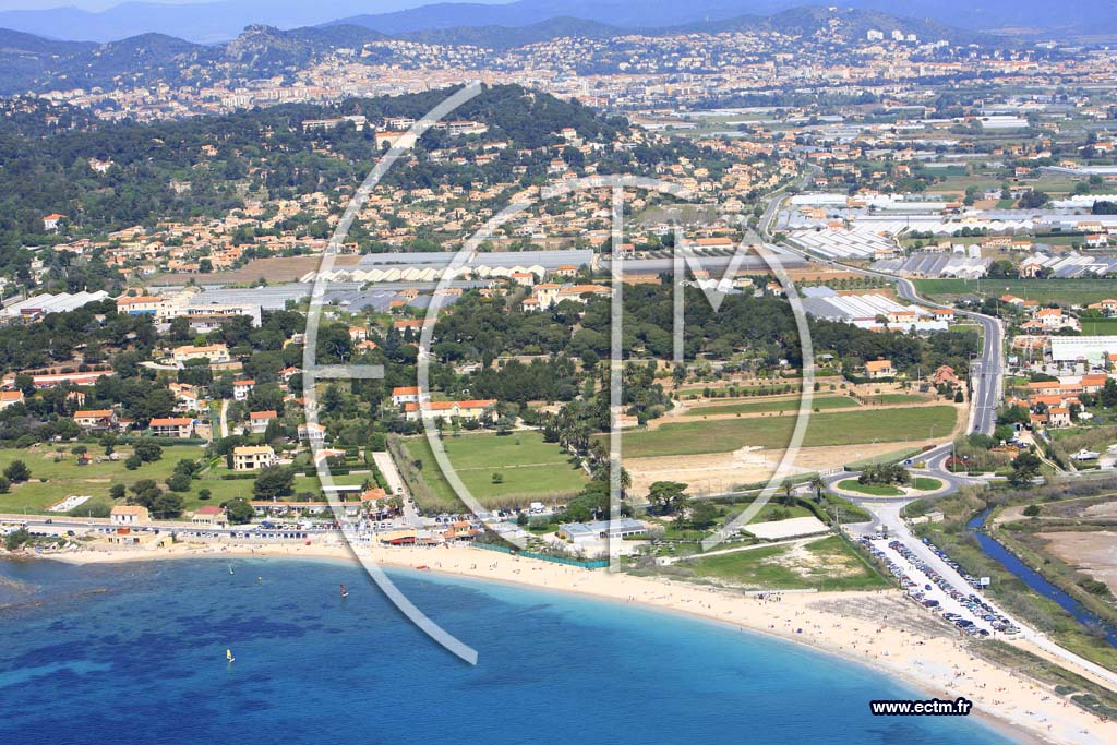 Photo arienne de Hyeres