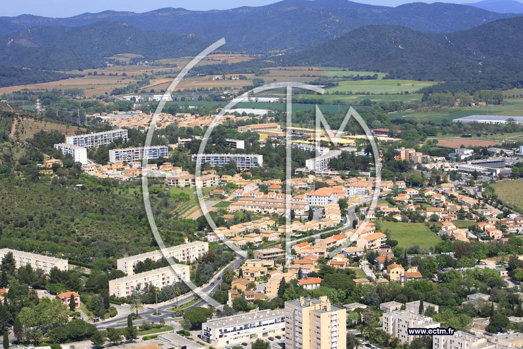 Photo arienne de Hyeres