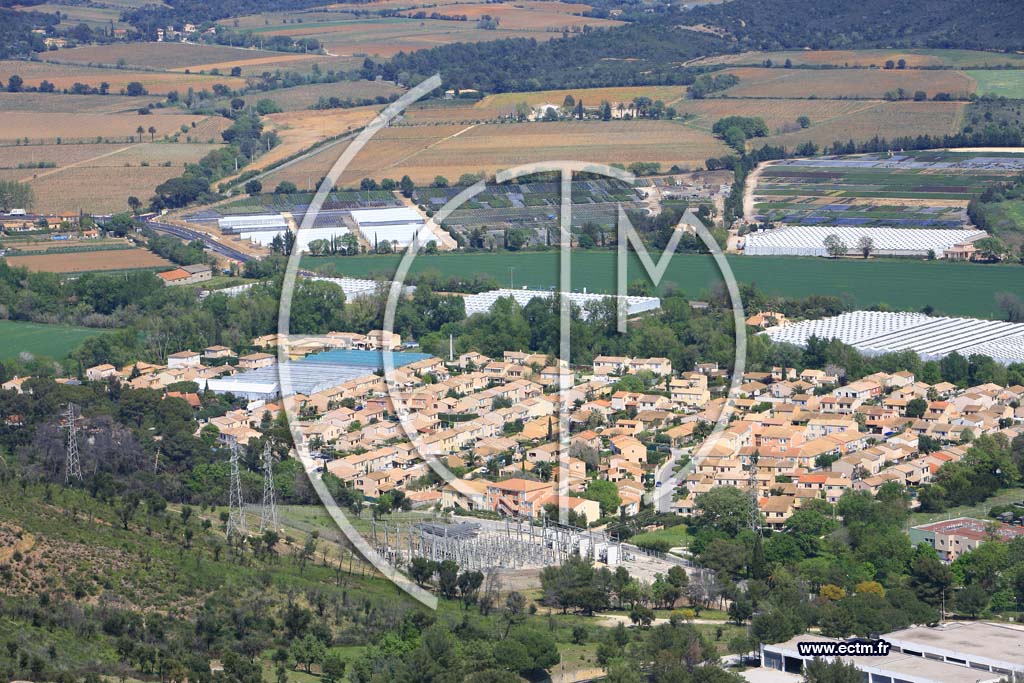Photo arienne de Hyeres