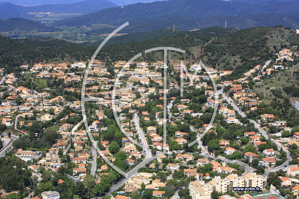 Photo arienne de Hyeres