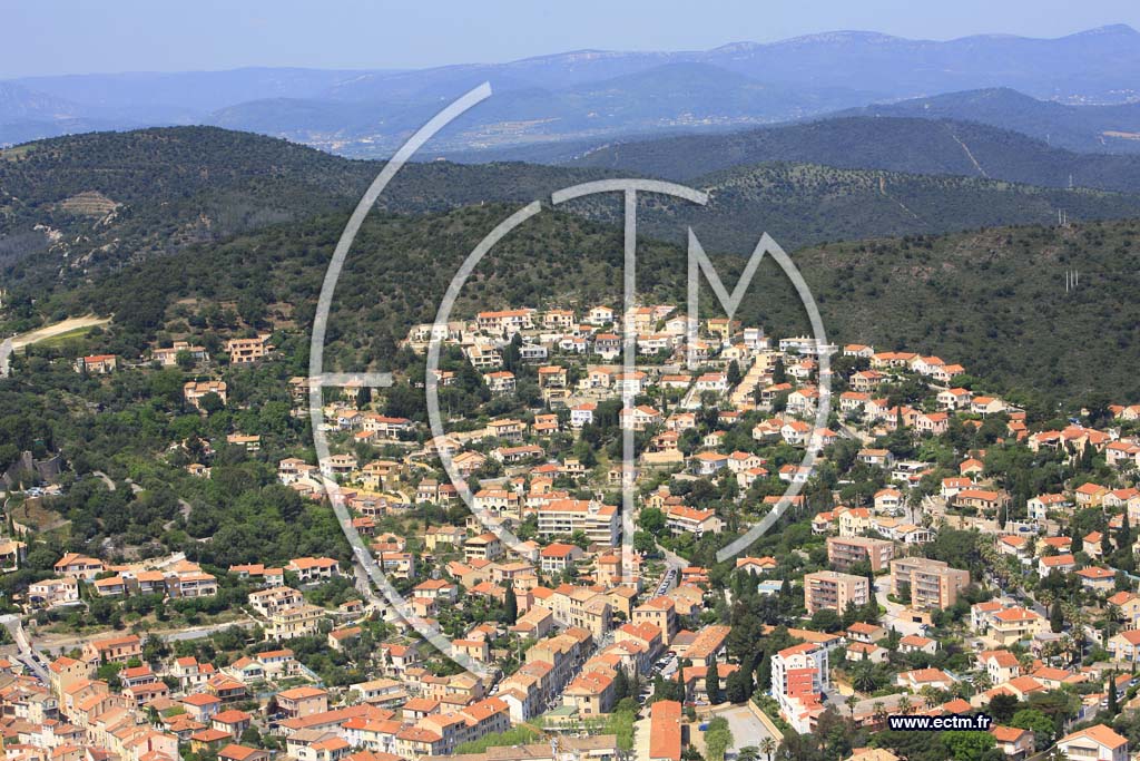 Photo arienne de Hyeres