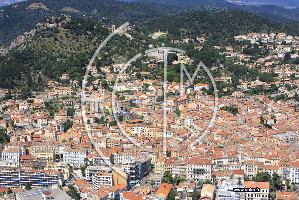 Photo arienne de Hyeres