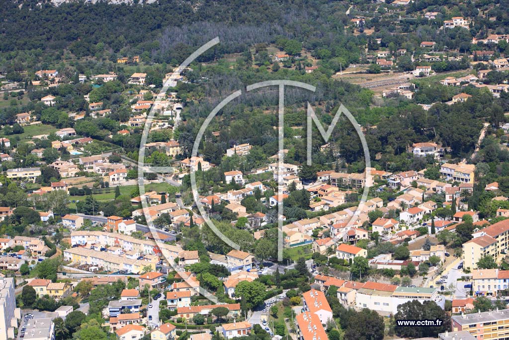 Photo arienne de Hyeres