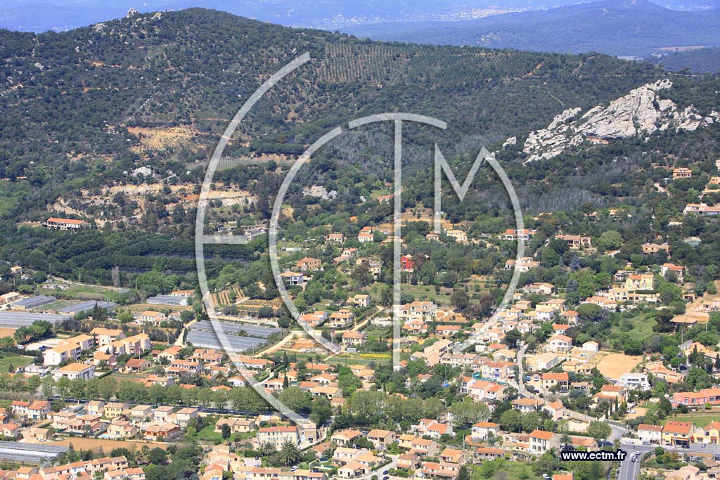 Photo arienne de Hyeres